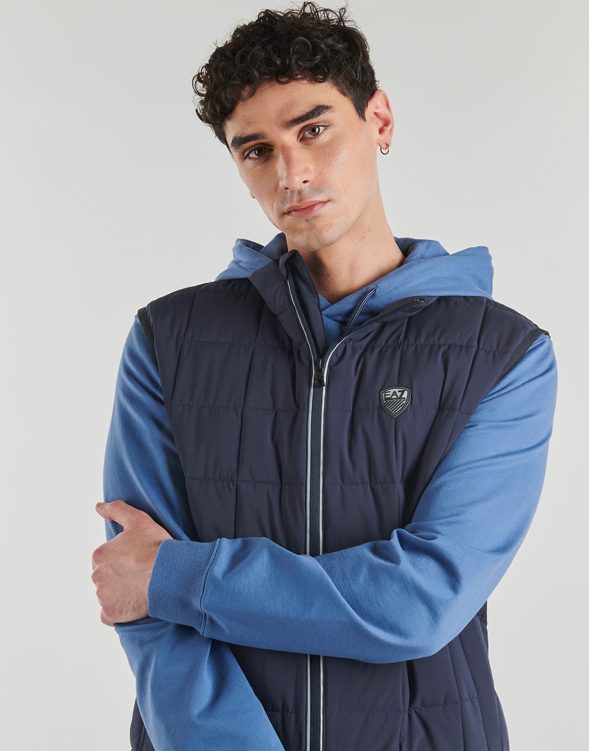 Men's Jackets EA7 Blue