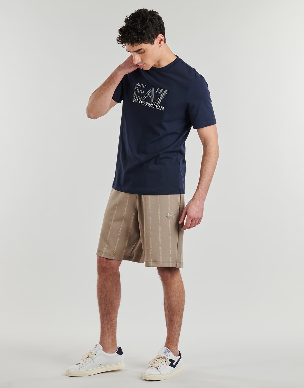 Men's T-Shirts EA7 Blue