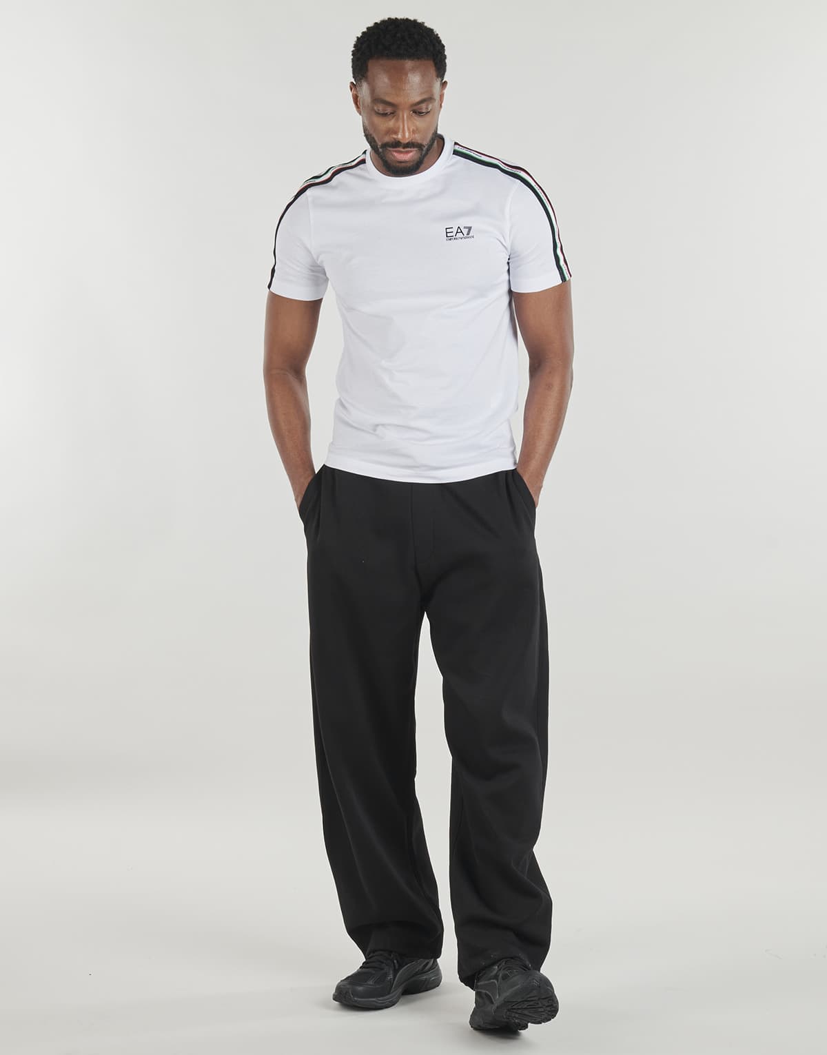 Men's T-Shirts EA7 White