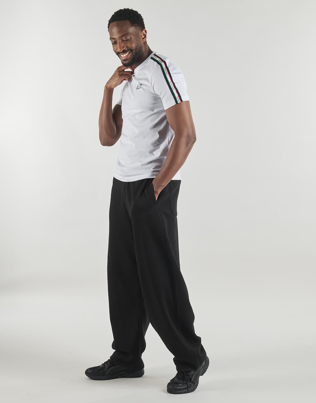 Men's T-Shirts EA7 White