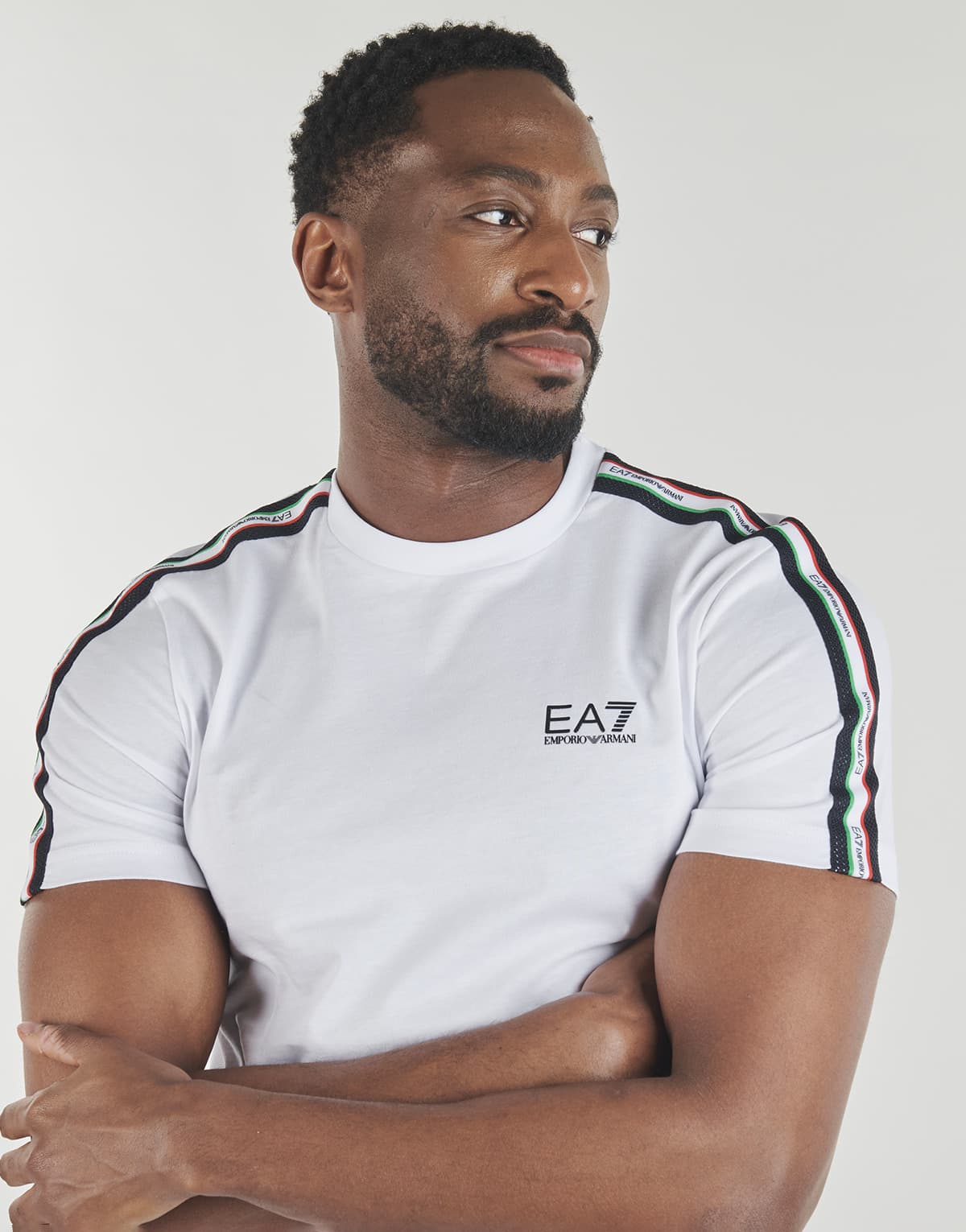 Men's T-Shirts EA7 White