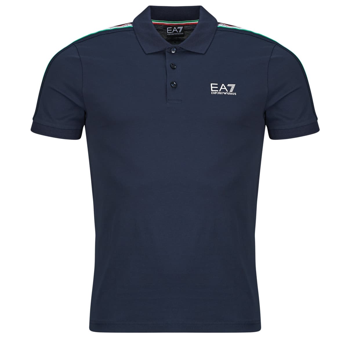 Men's Polo Shirts EA7 Blue