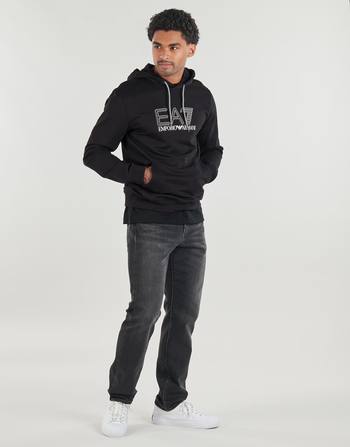 Men's Sweatshirts EA7 Black