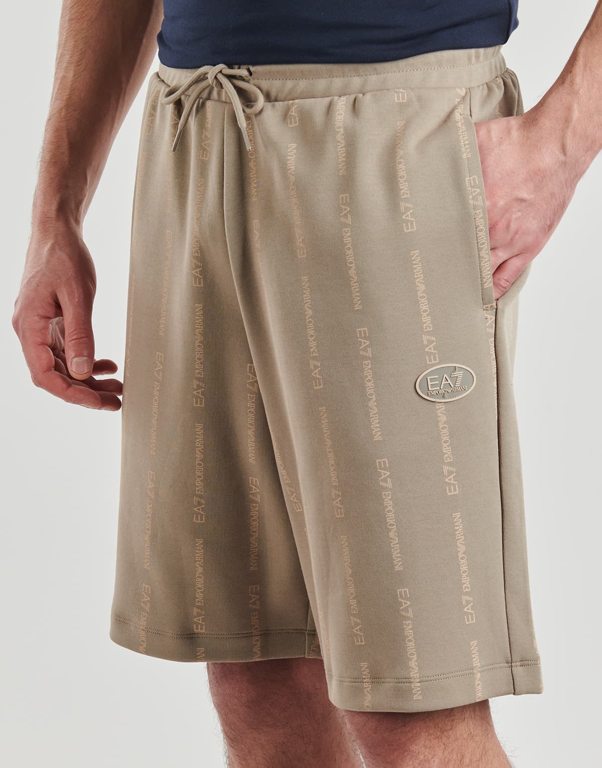 Men's Shorts EA7 Beige