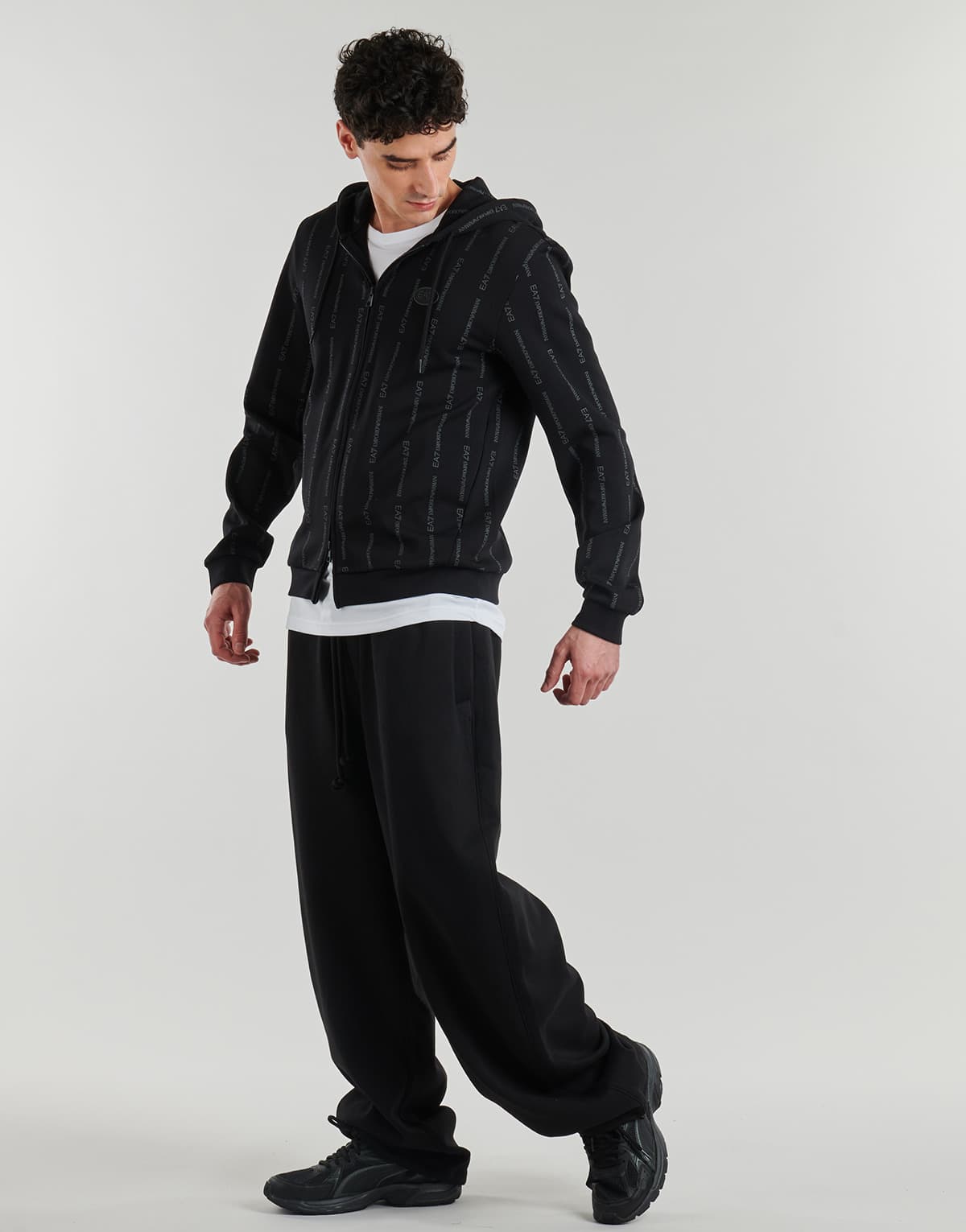 Men's Sweatshirts EA7 Black