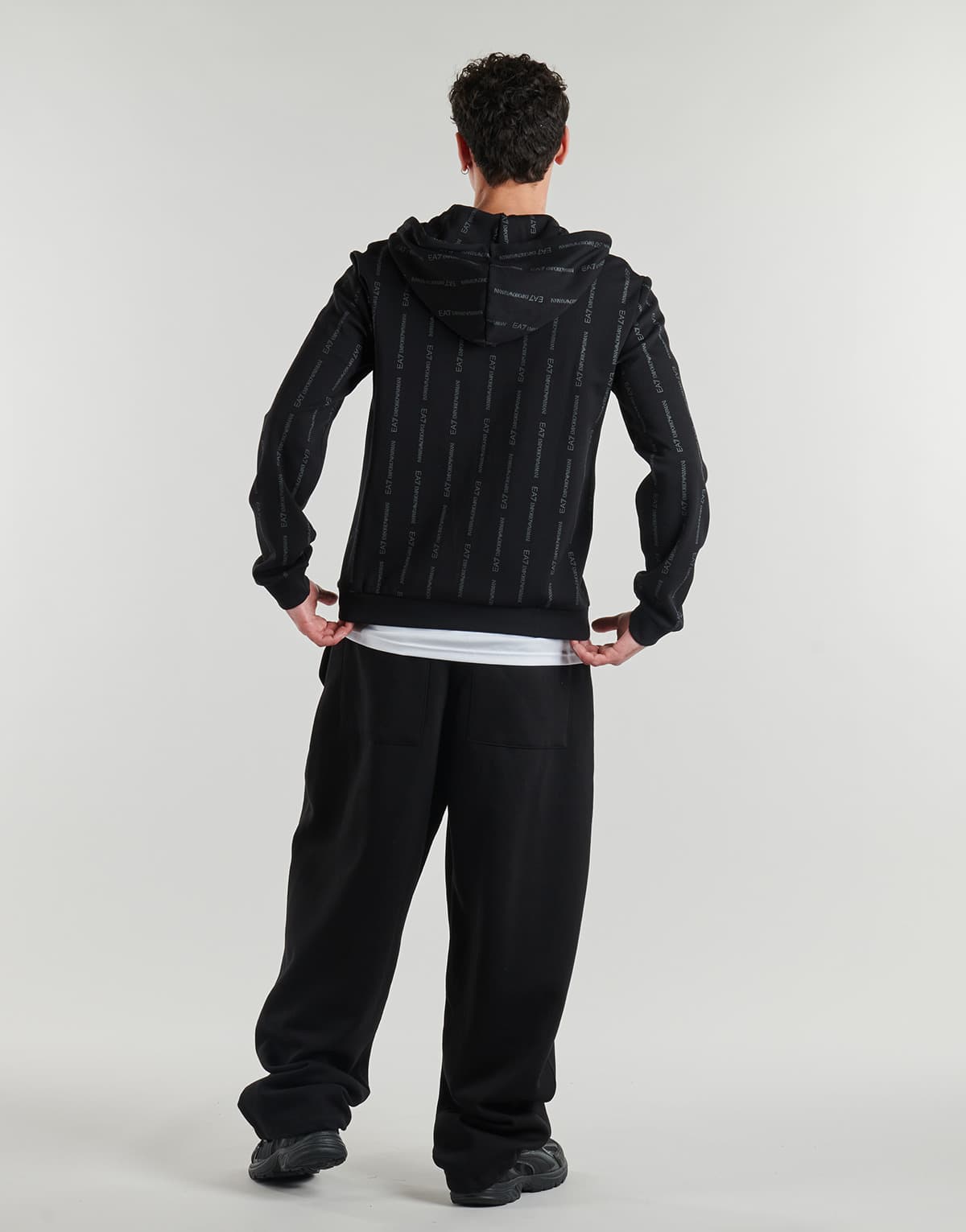 Men's Sweatshirts EA7 Black