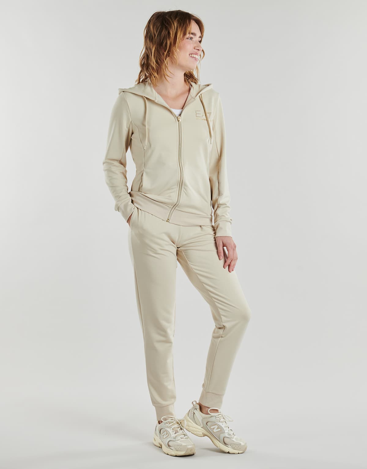 Women's Tracksuits EA7 Beige