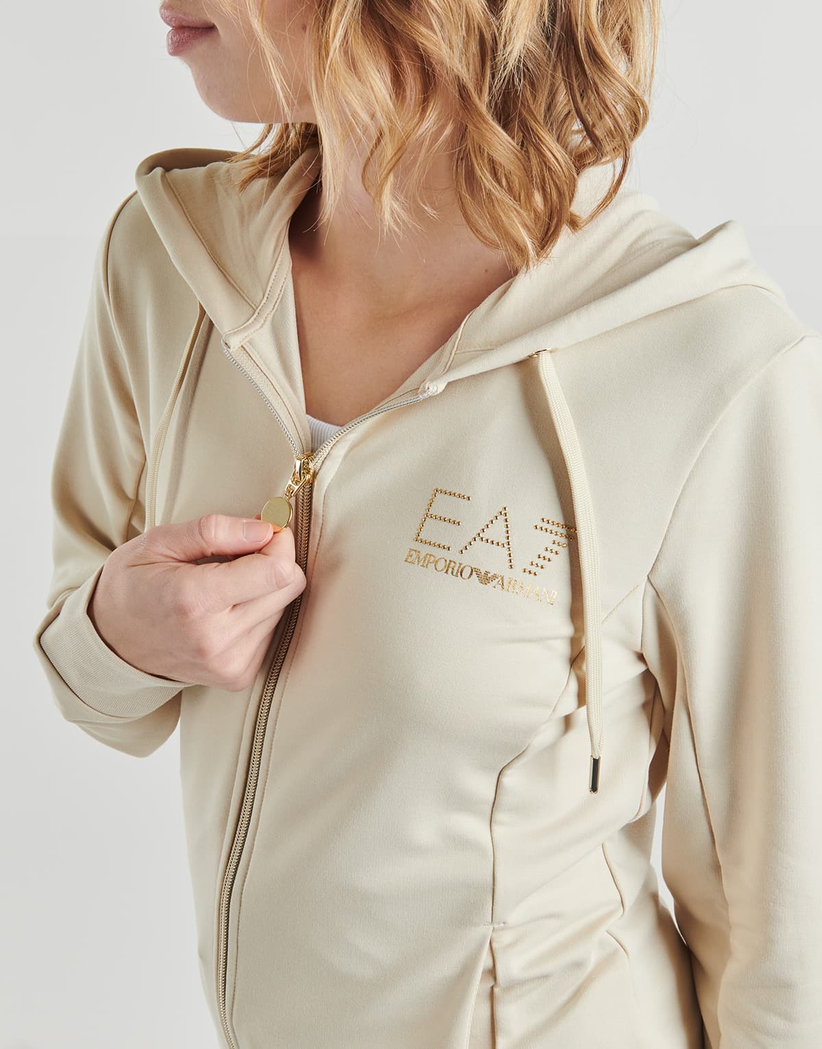 Women's Tracksuits EA7 Beige