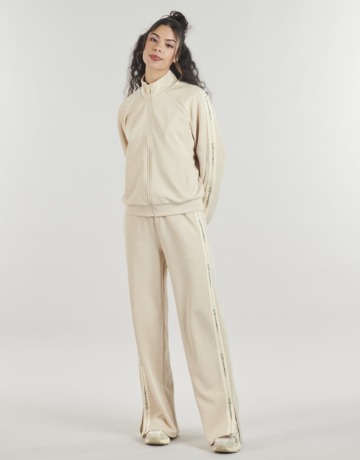 Women's Tracksuits EA7 Beige