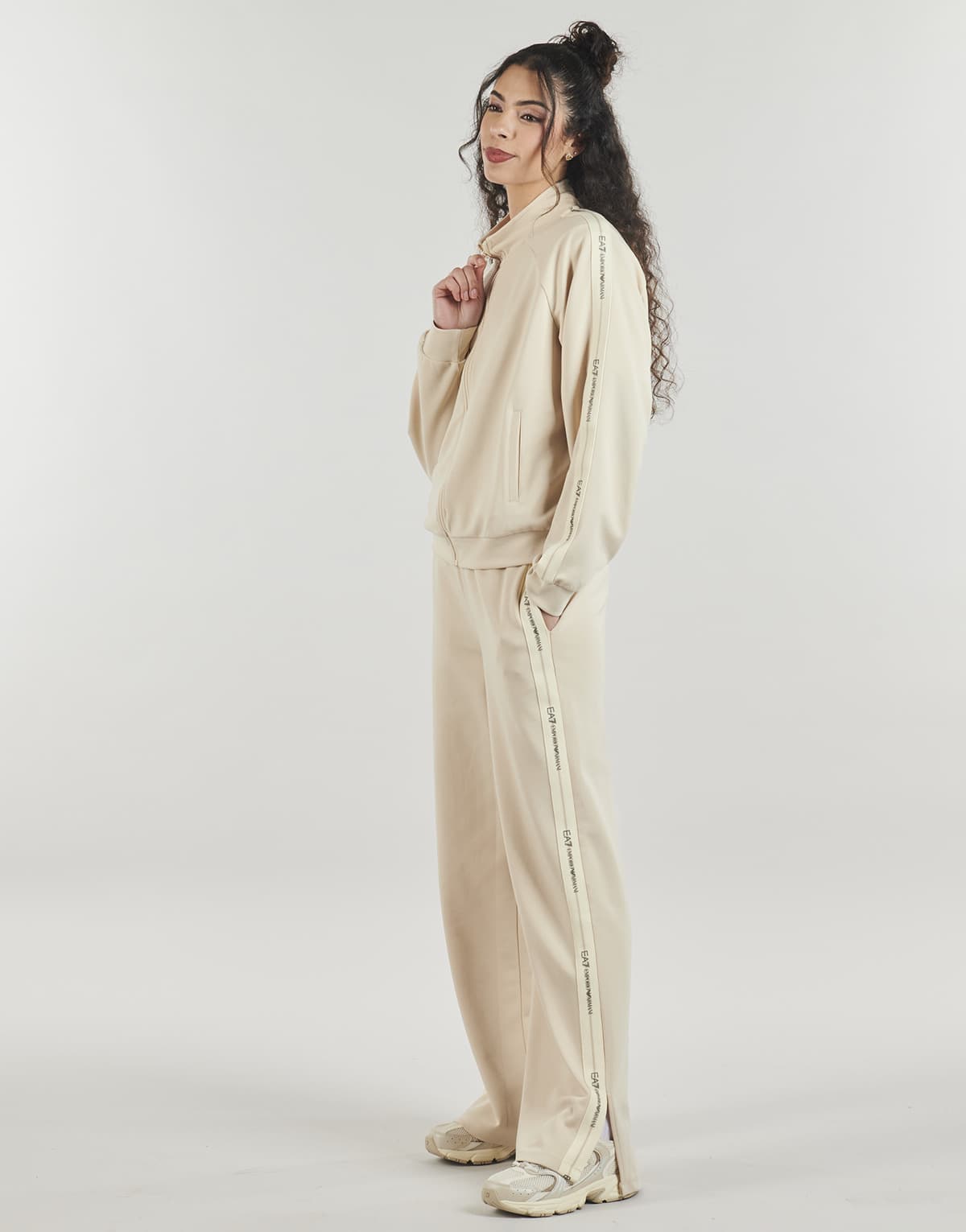 Women's Tracksuits EA7 Beige