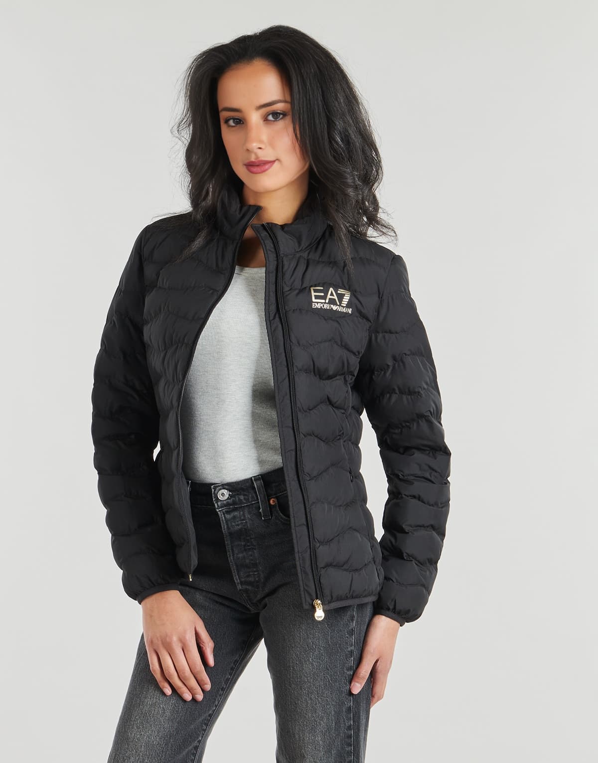 Women's Jackets EA7 Black