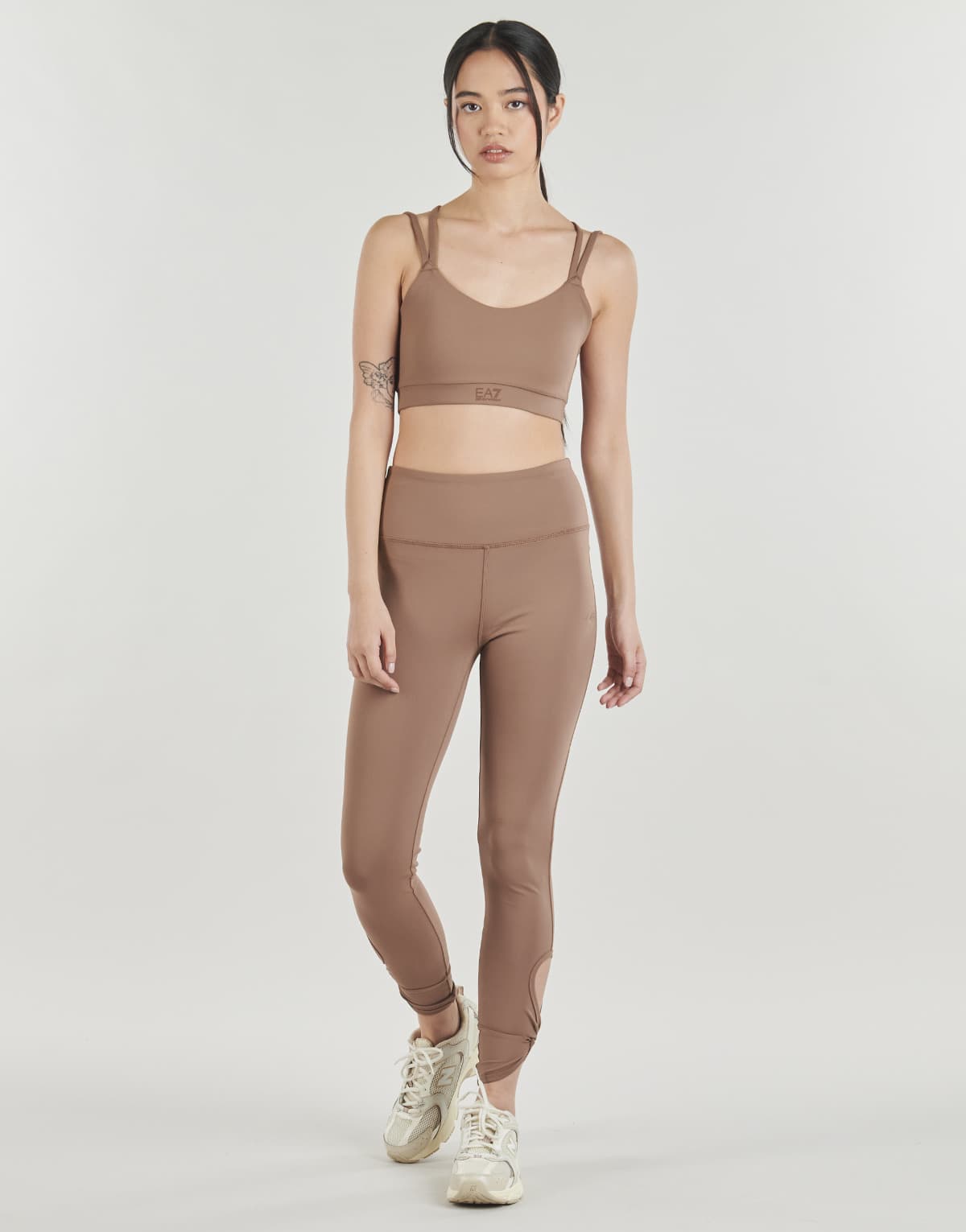 Women's Tights EA7 Brown