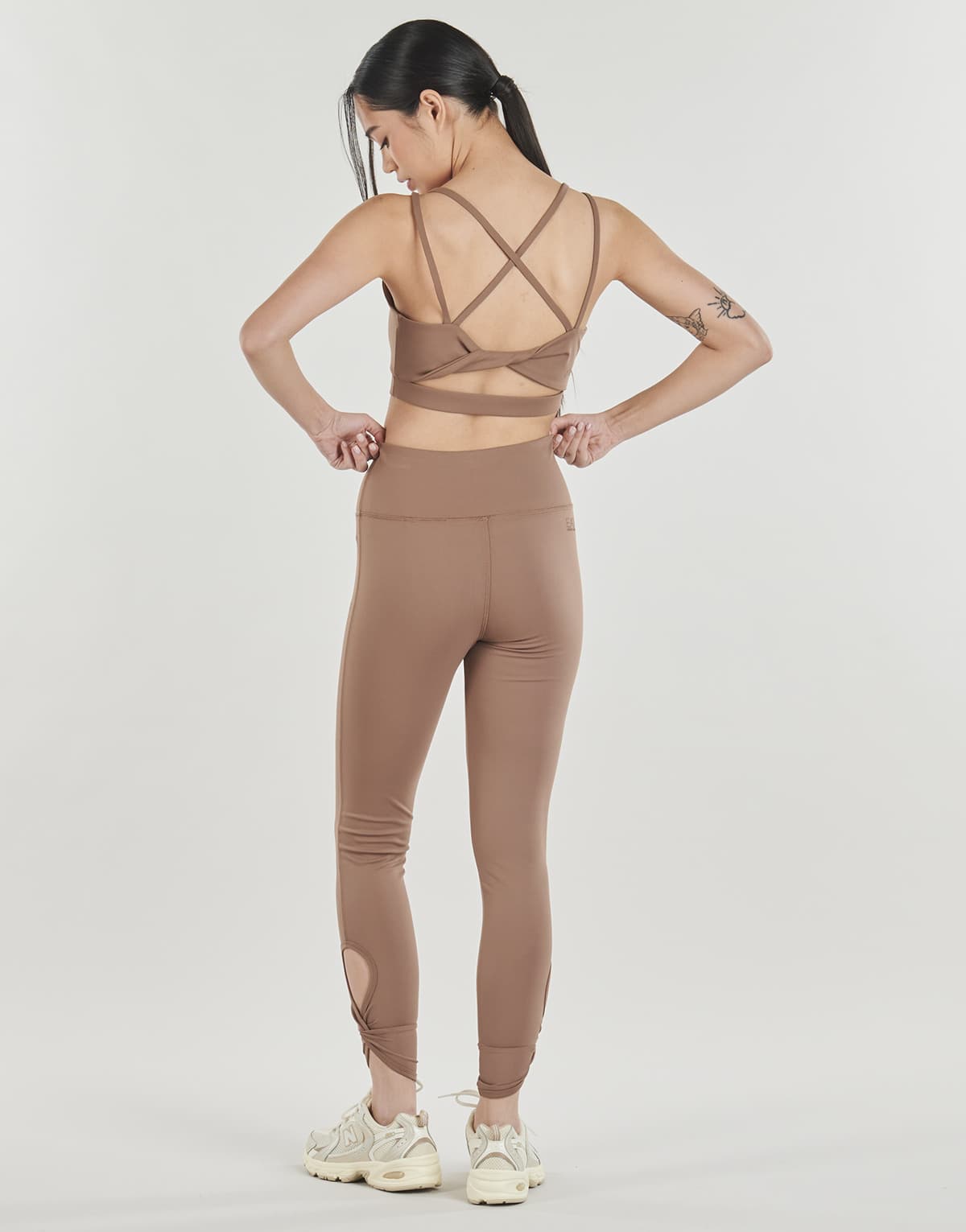 Women's Sports Bras EA7 Brown