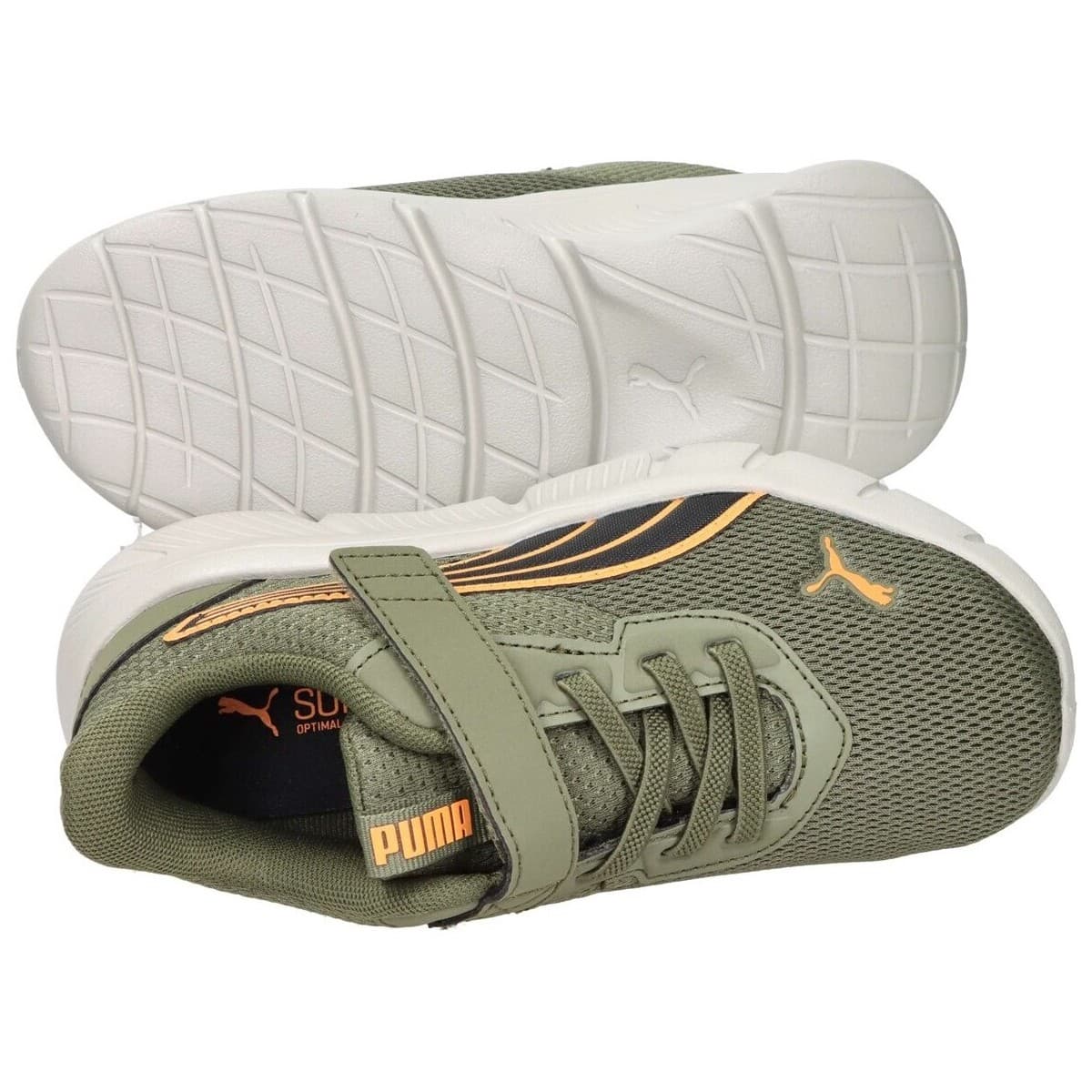 Girls' Sneakers Puma Green