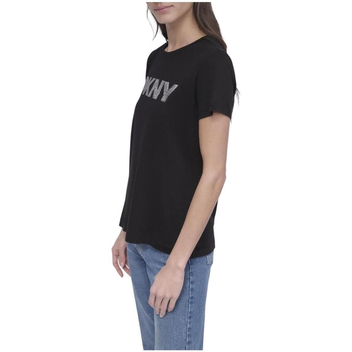 Women's T-Shirts Dkny Black