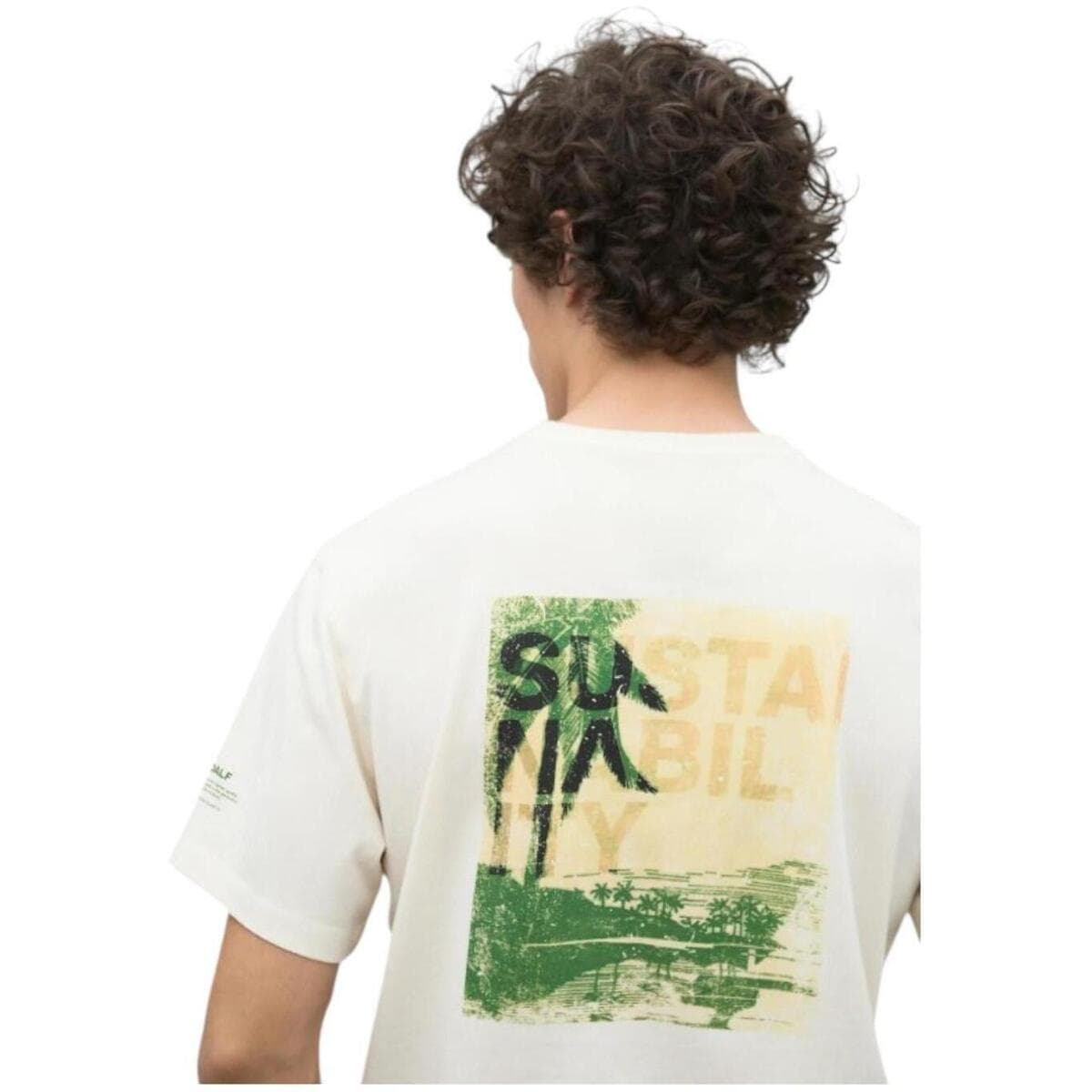 Men's T-Shirts Ecoalf White
