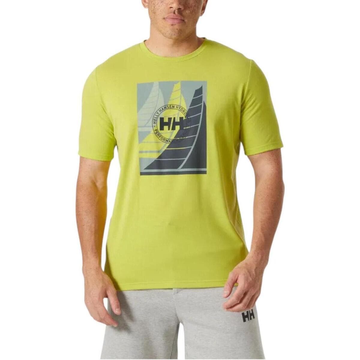 Men's T-Shirts Helly Hansen Green