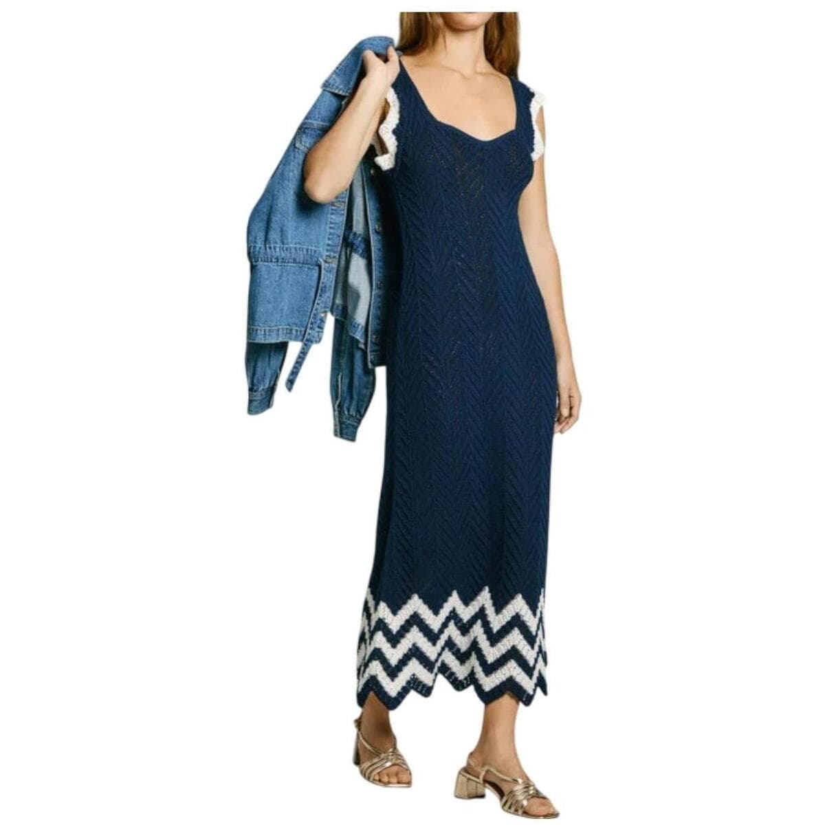 Women's Dresses Pepe Jeans Blue