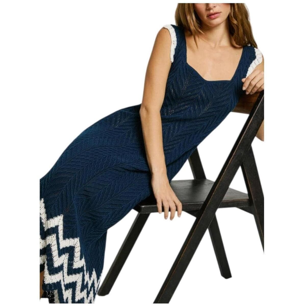 Women's Dresses Pepe Jeans Blue