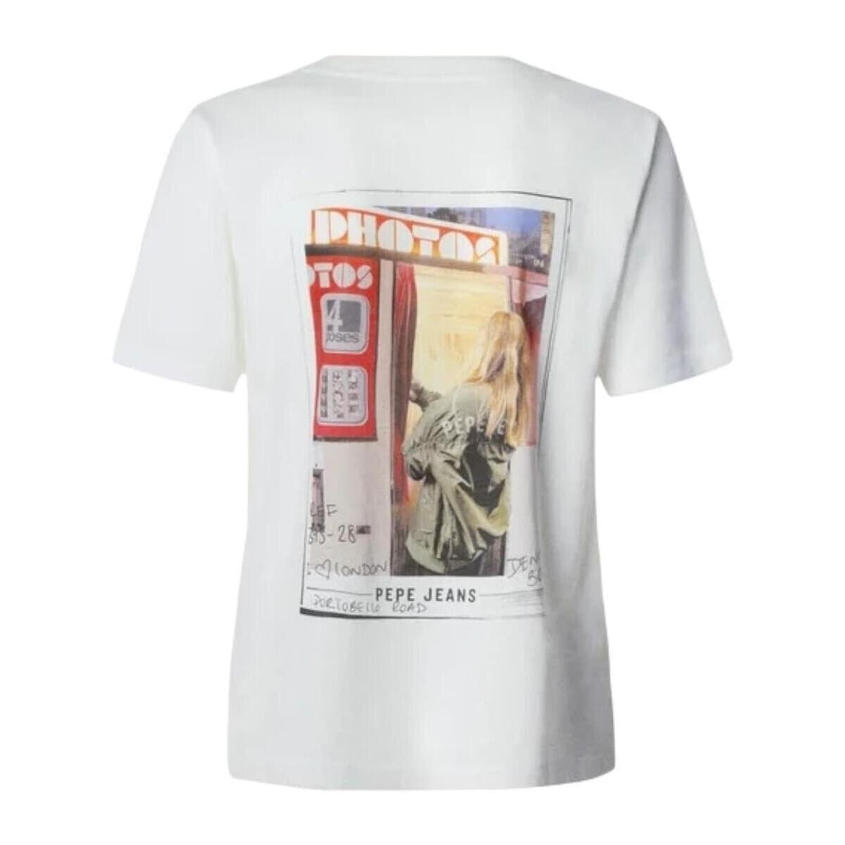 Women's T-Shirts Pepe Jeans White