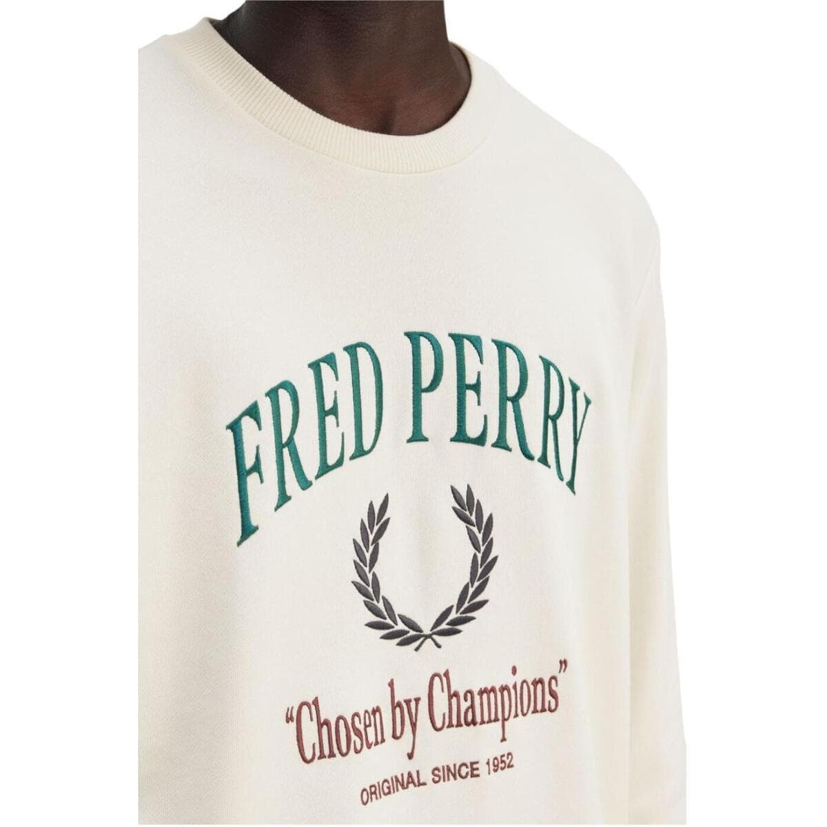 Men's Sports T-Shirts Fred Perry White