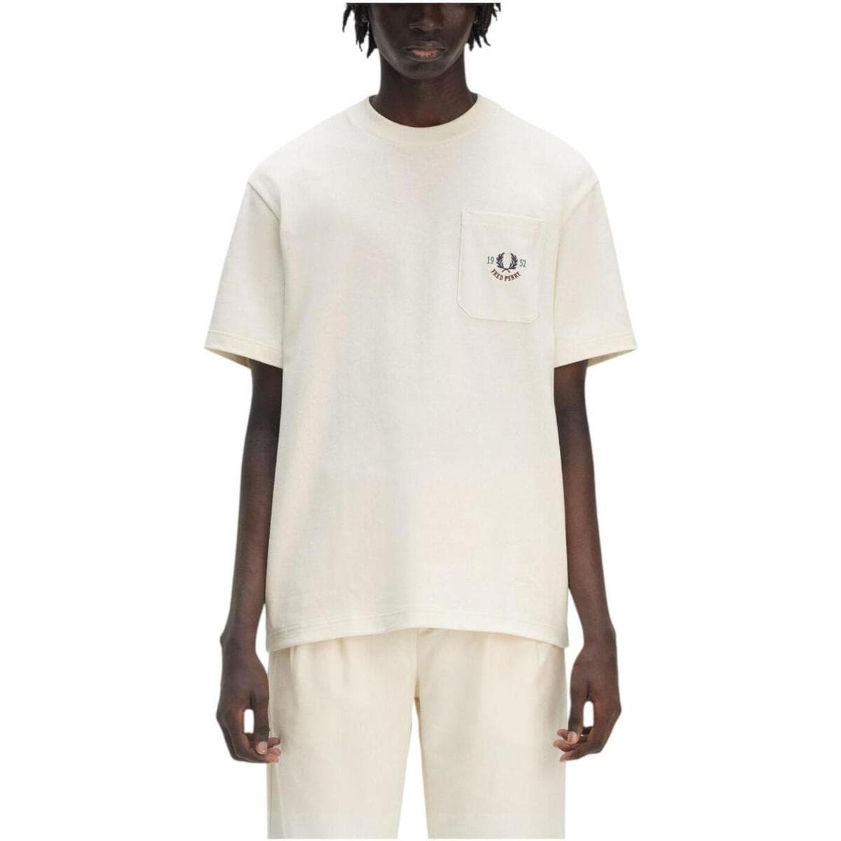 Men's T-Shirts Fred Perry White