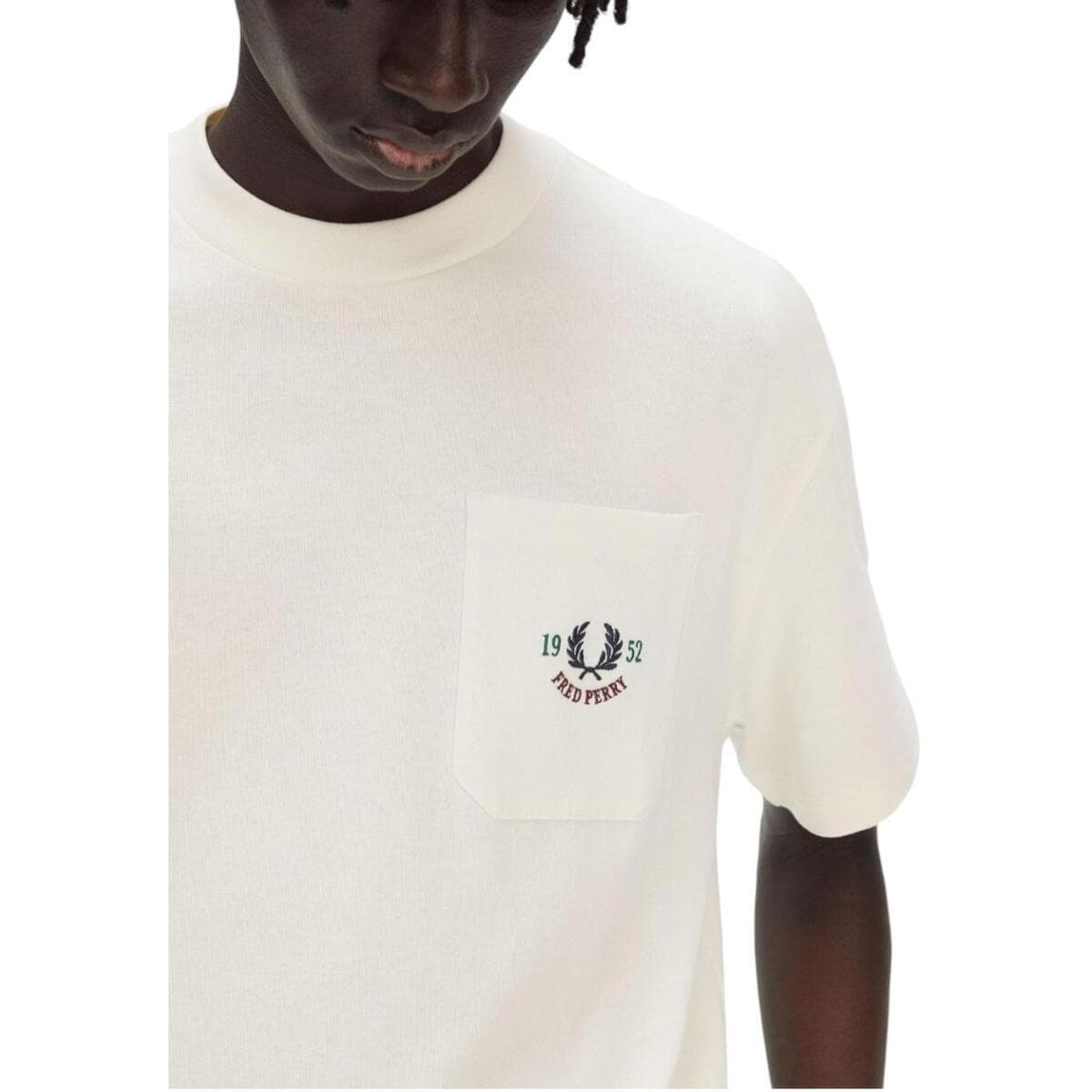 Men's T-Shirts Fred Perry White