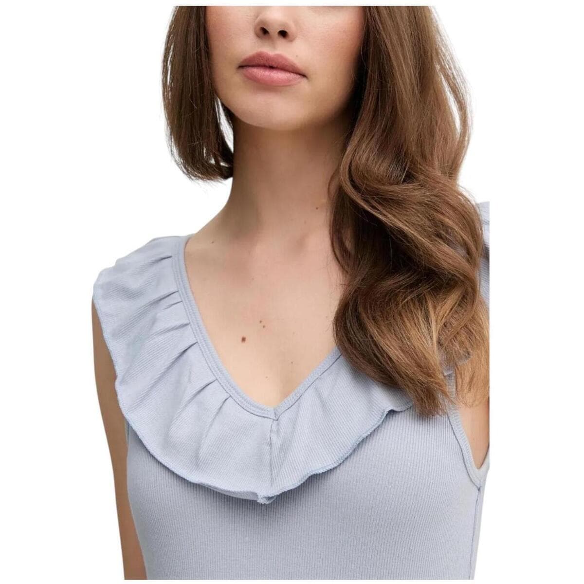 Women's Sleeveless Tops Pepe Jeans Blue