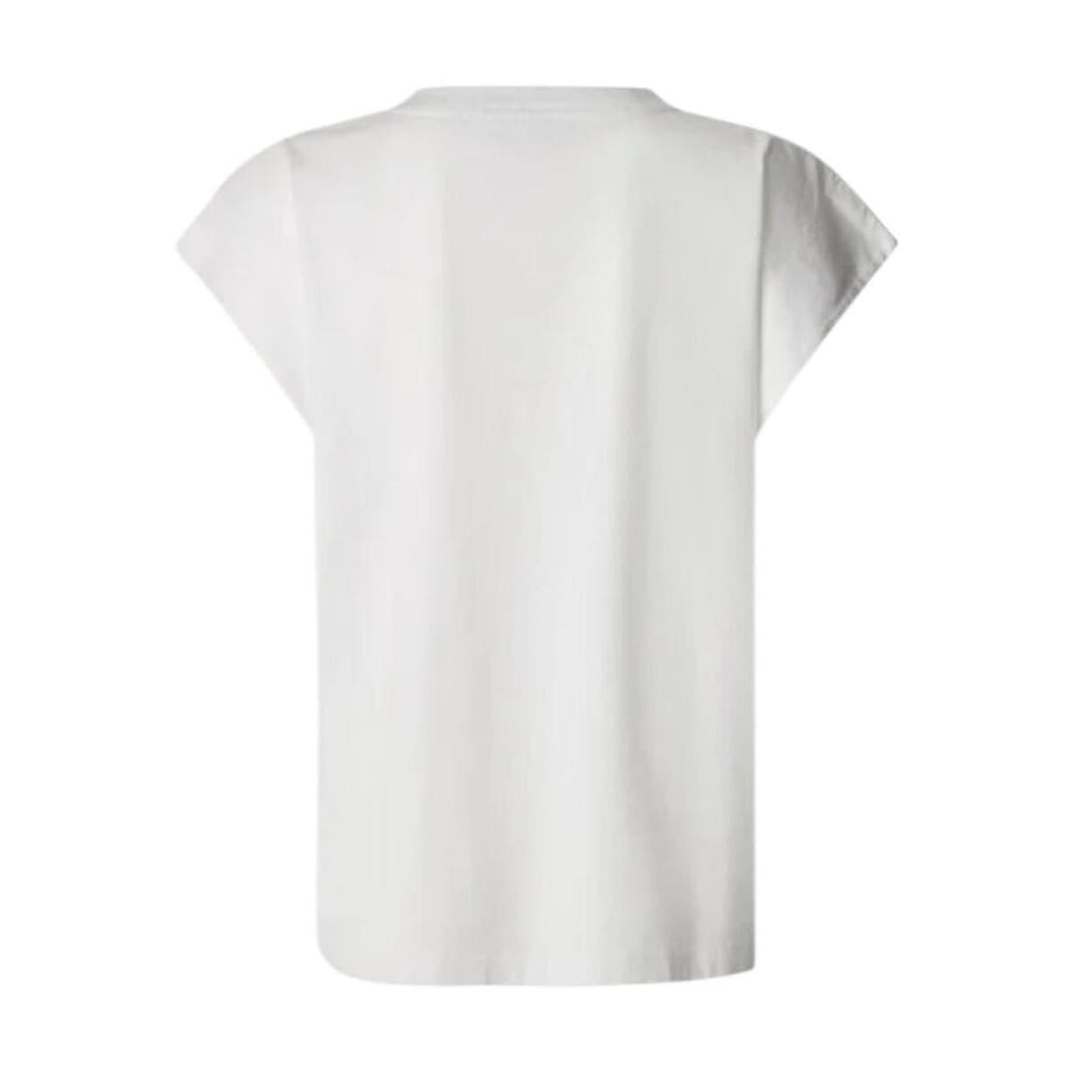 Women's T-Shirts Pepe Jeans White