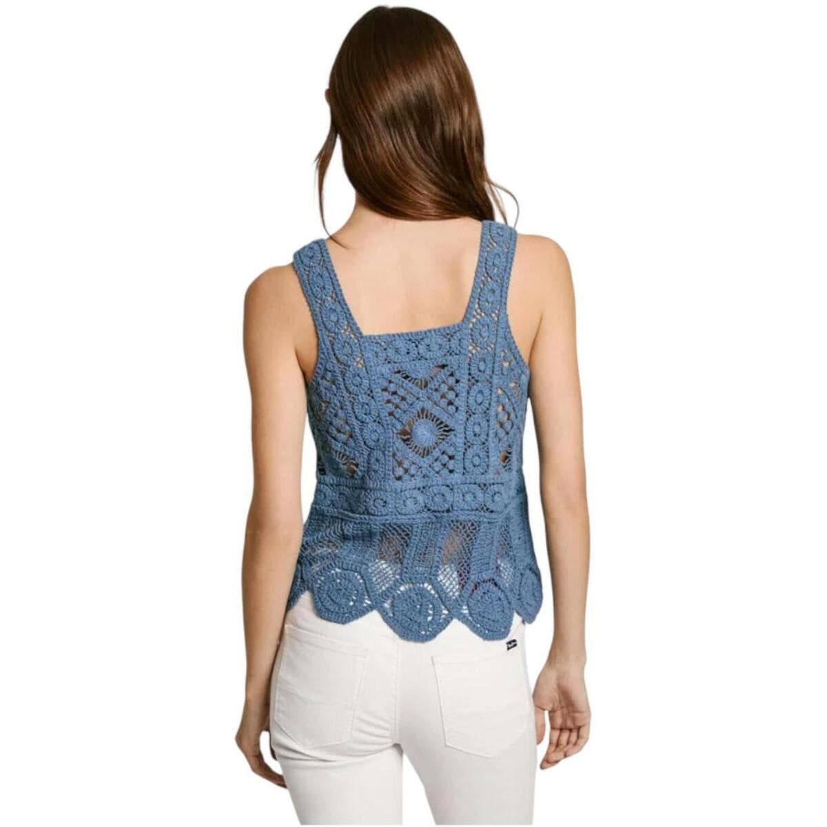 Women's T-Shirts Pepe Jeans Blue