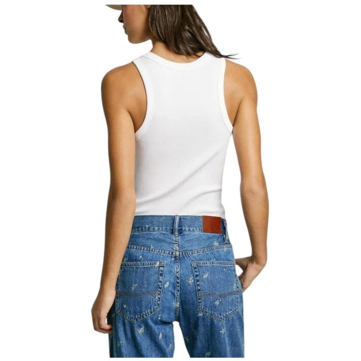 Women's T-Shirts Pepe Jeans White