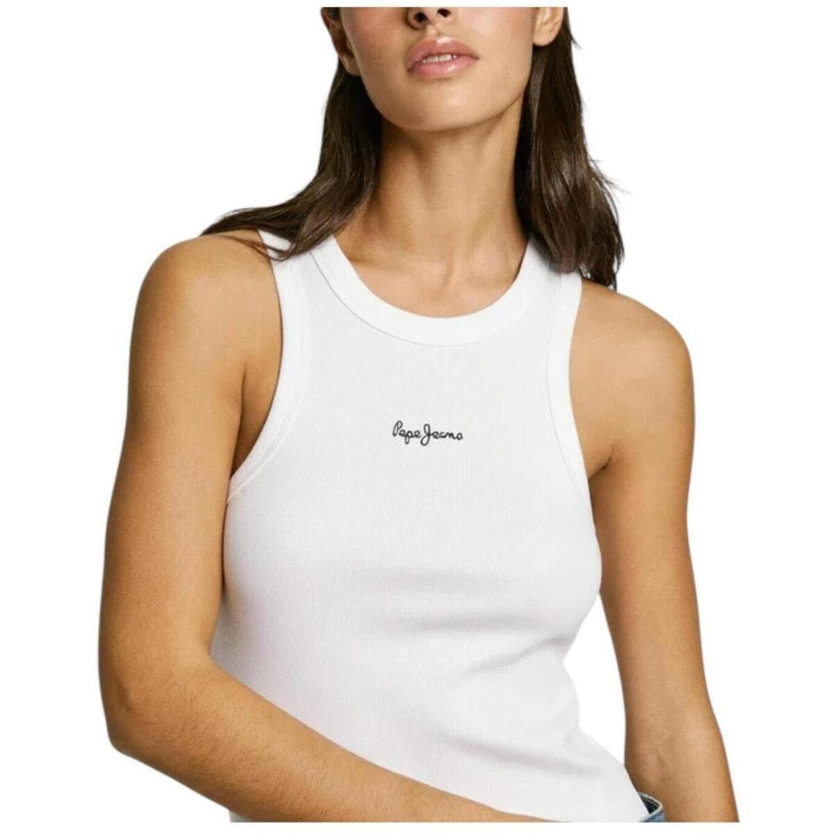 Women's T-Shirts Pepe Jeans White