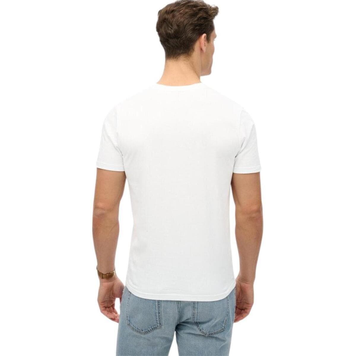 Men's T-Shirts Superdry White