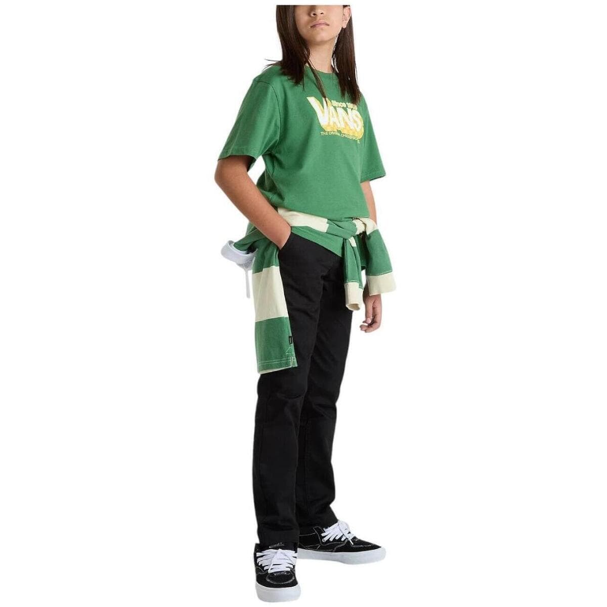 Boys' T-Shirts Vans Green