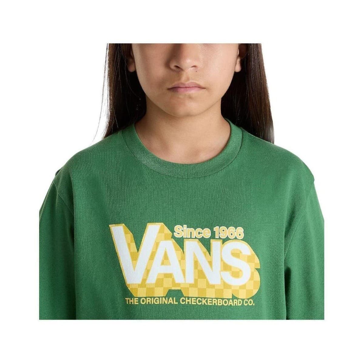 Boys' T-Shirts Vans Green