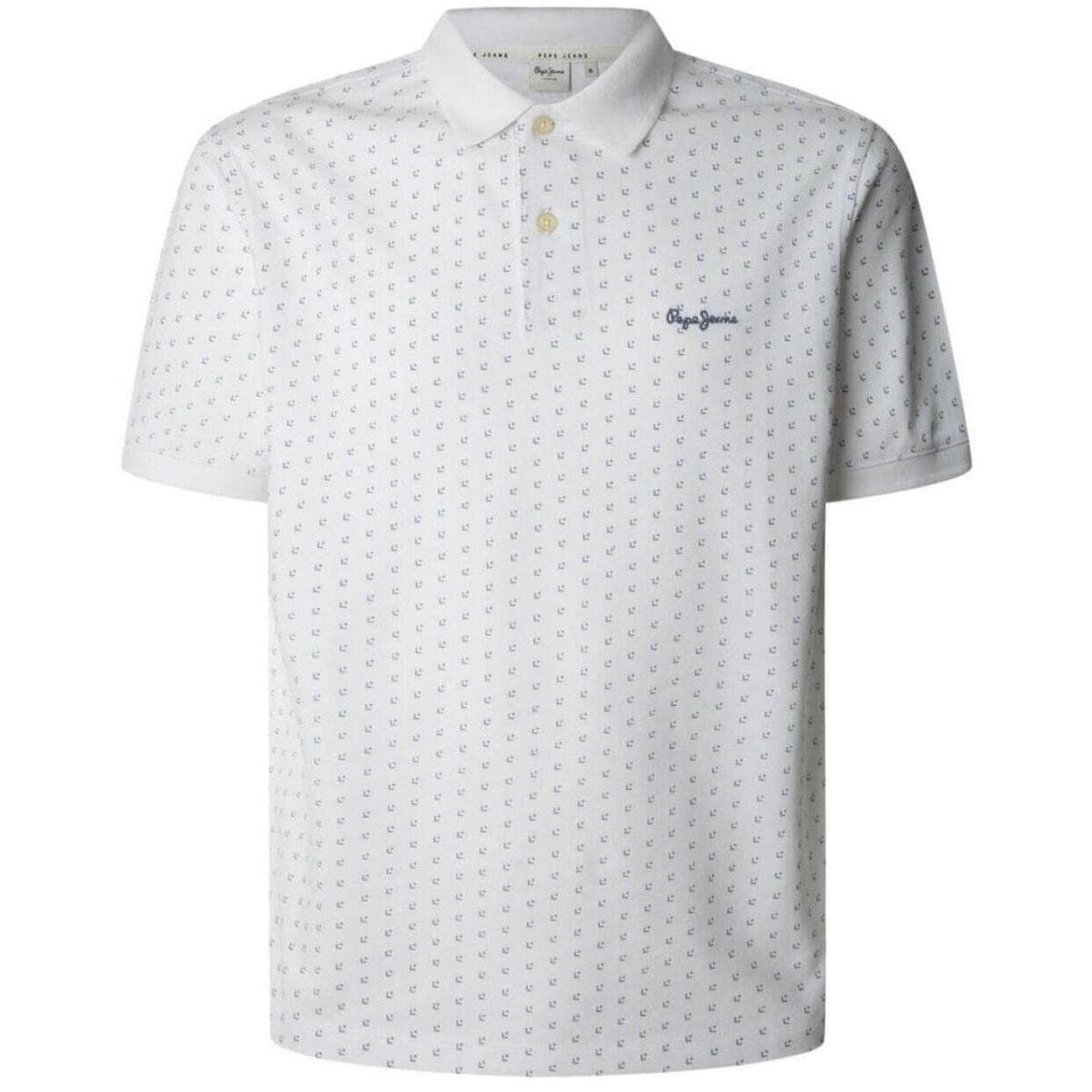Men's Polo Shirts Pepe Jeans White
