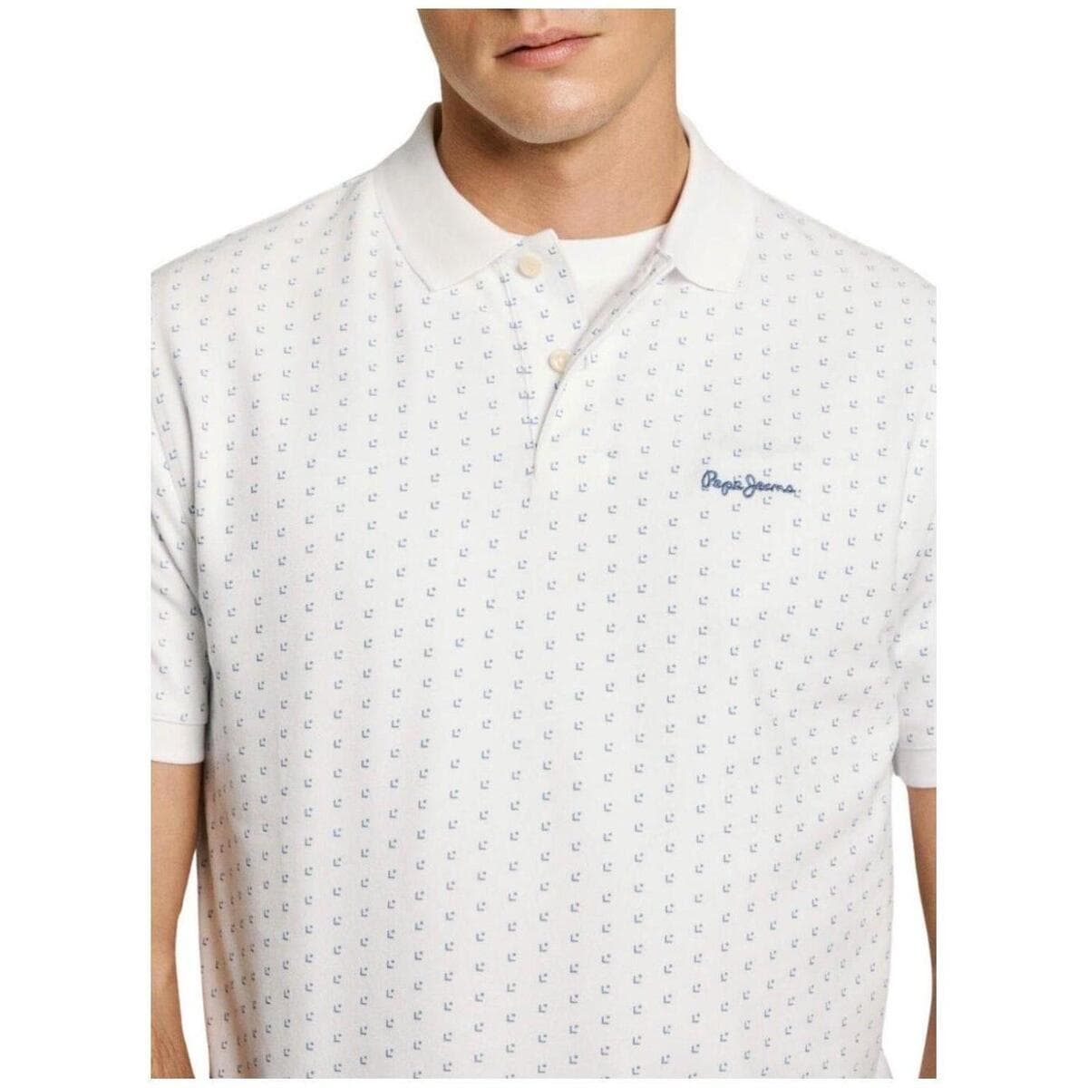 Men's Polo Shirts Pepe Jeans White