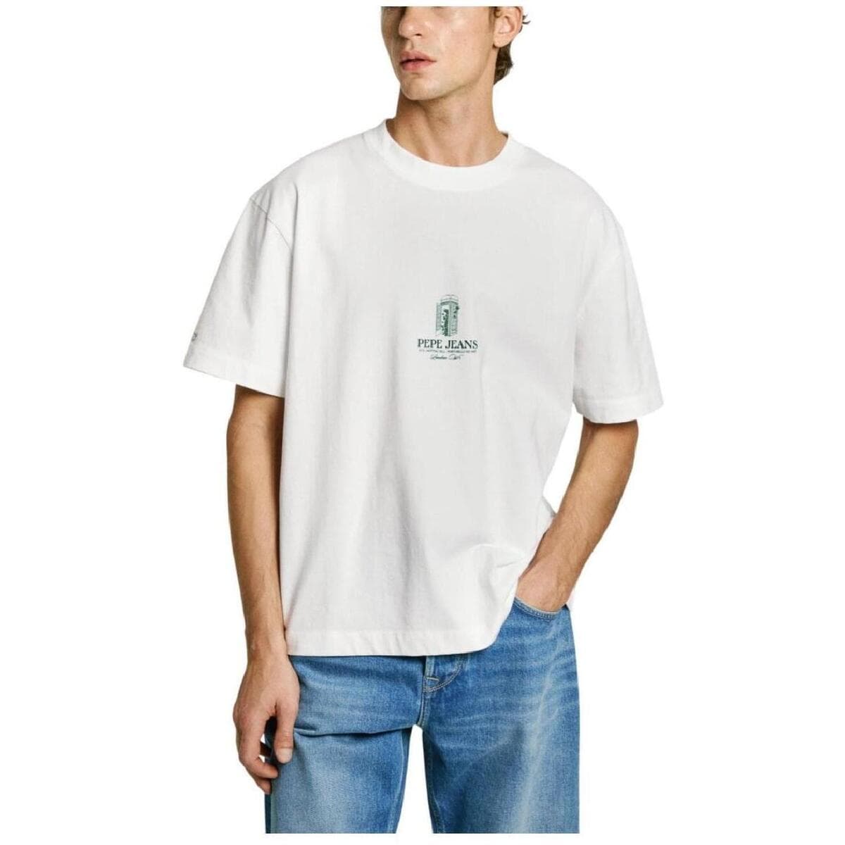 Men's T-Shirts Pepe Jeans White
