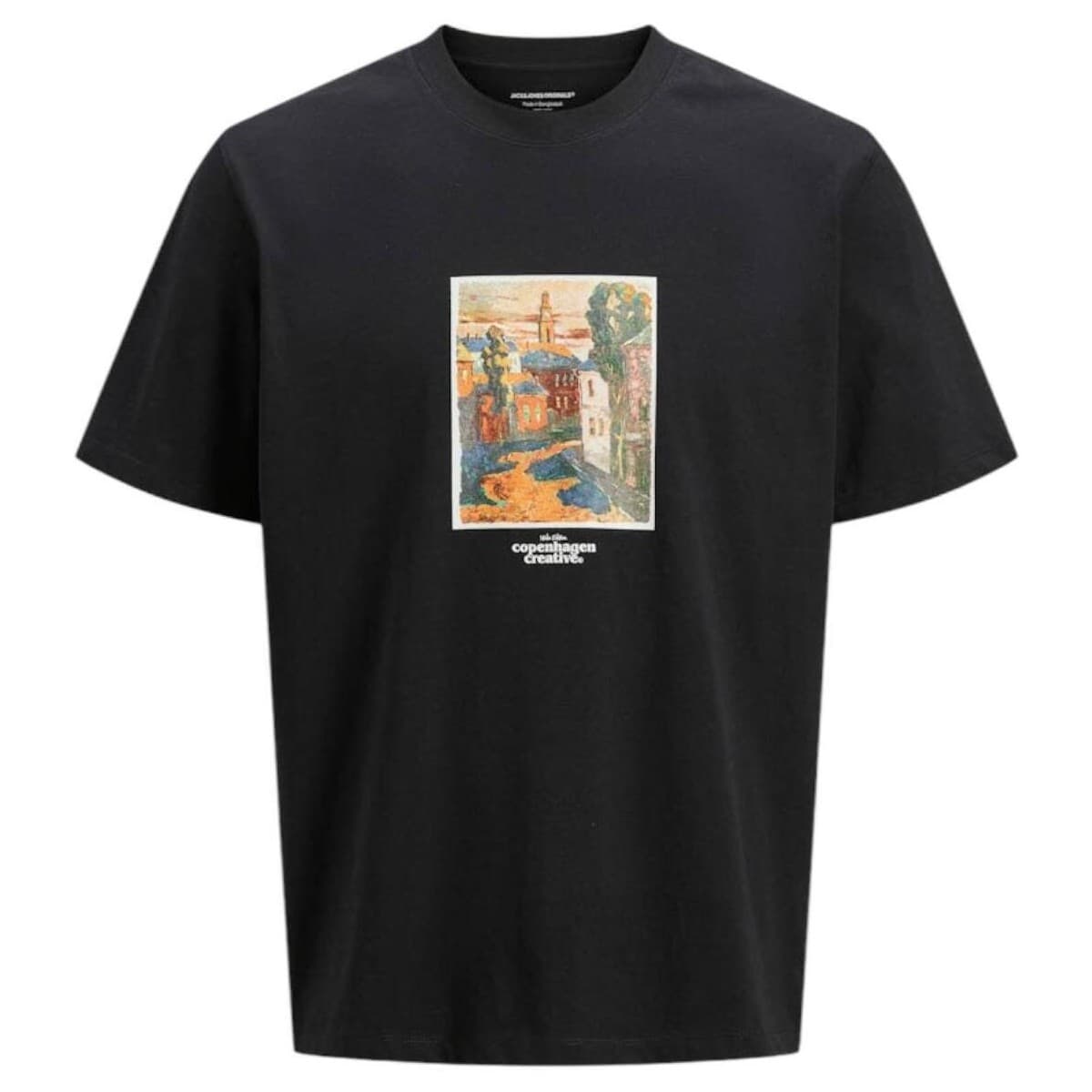 Men's T-Shirts Jack & Jones Black