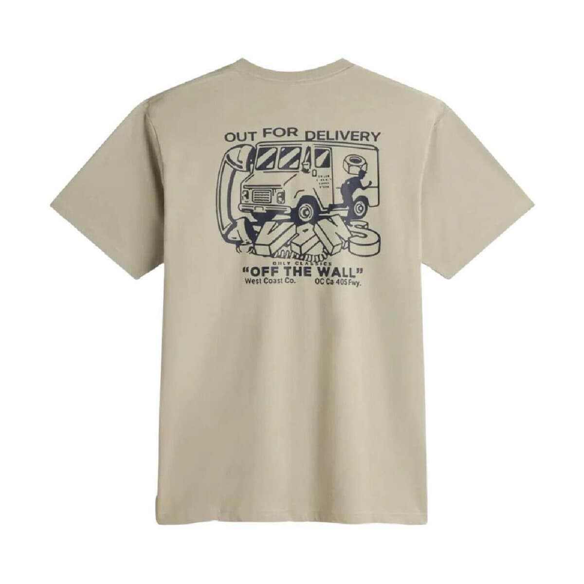 Men's T-Shirts Vans Beige