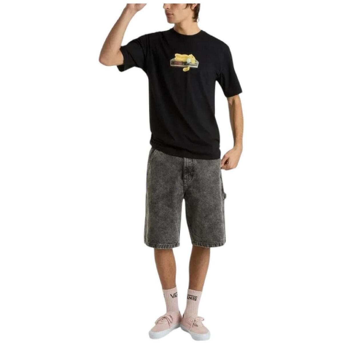 Men's T-Shirts Vans Black