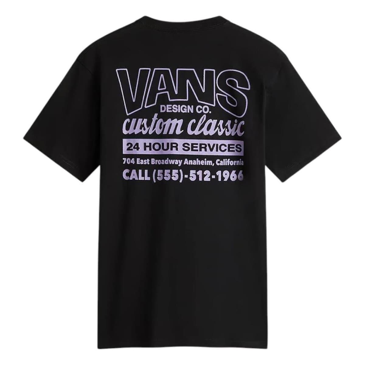 Men's T-Shirts Vans Black