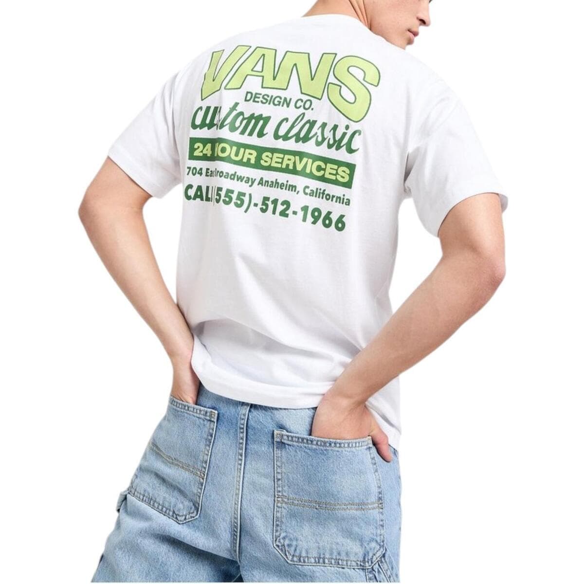 Men's T-Shirts Vans White