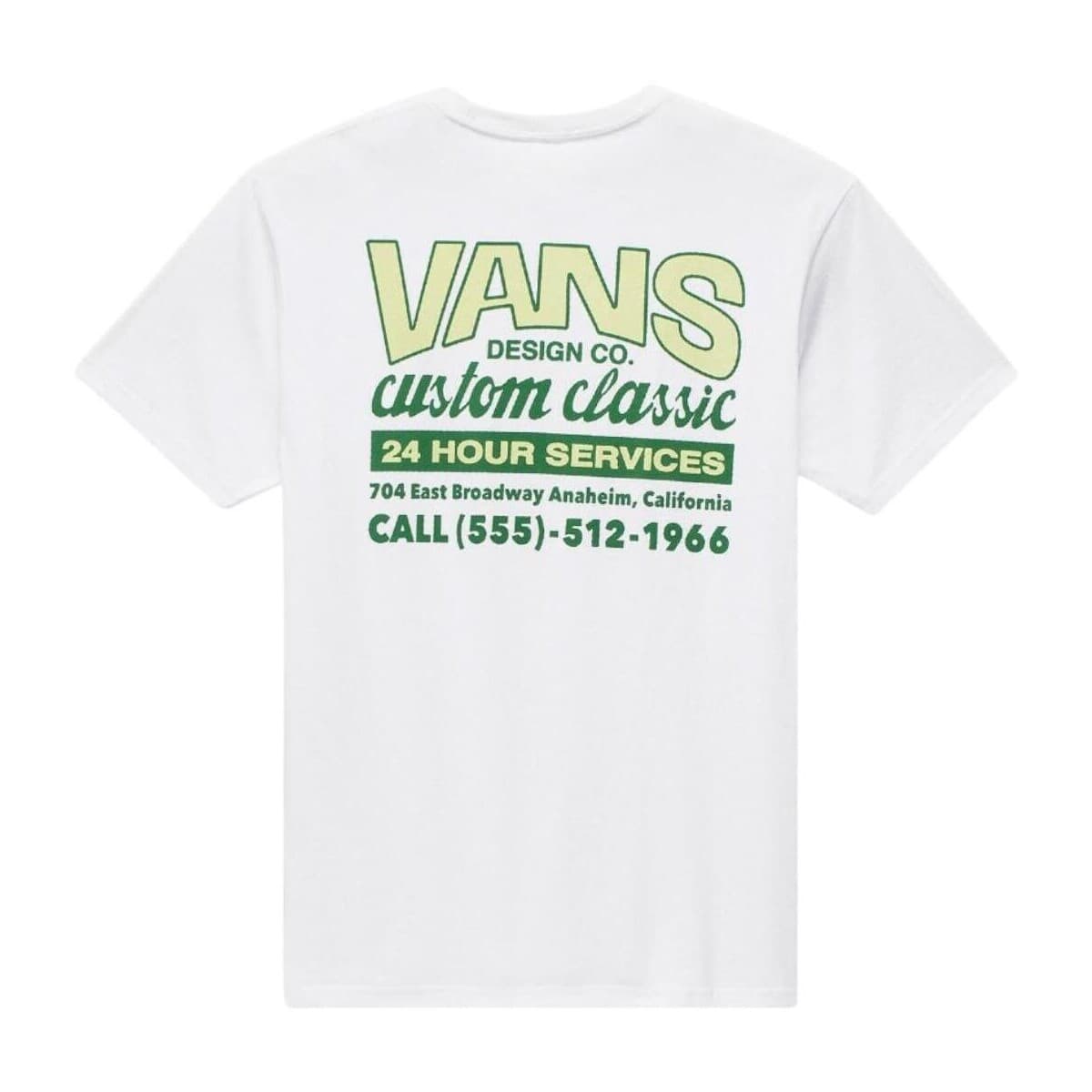 Men's T-Shirts Vans White