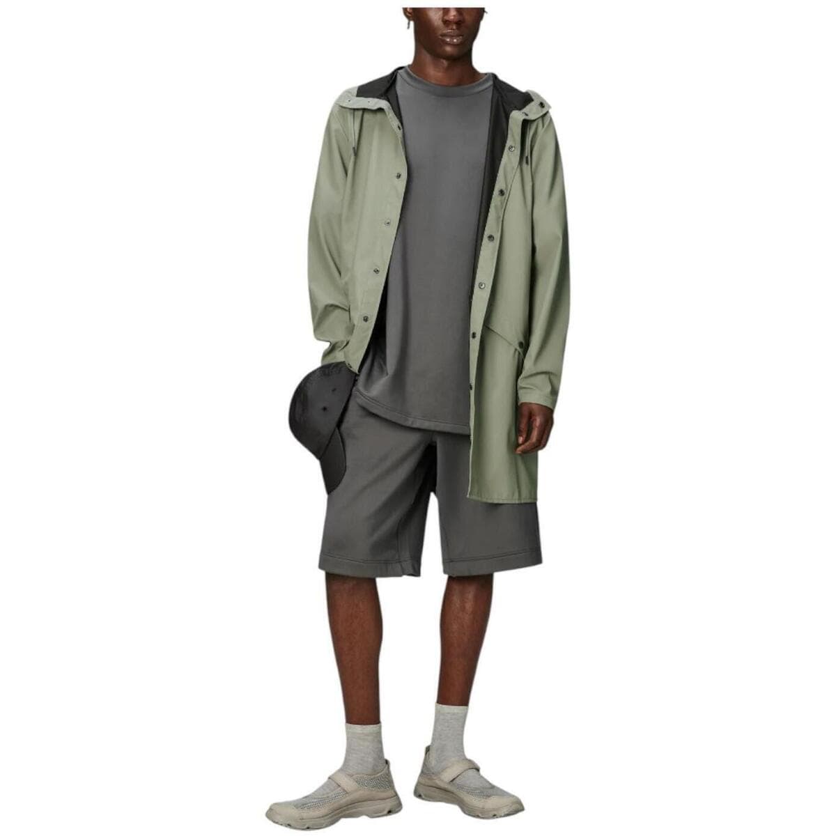 Women's Windbreakers Rains Green