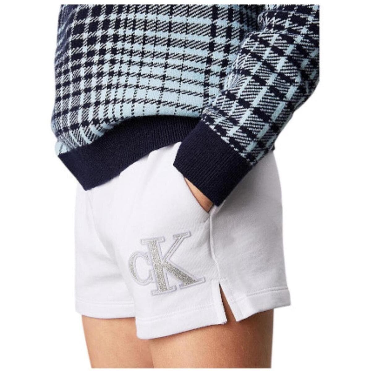 Girls' Shorts Calvin Klein White