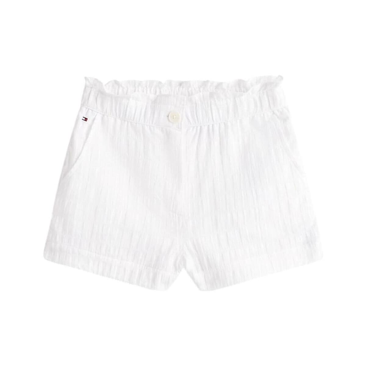 Girls' Shorts Tommy Hilfiger White