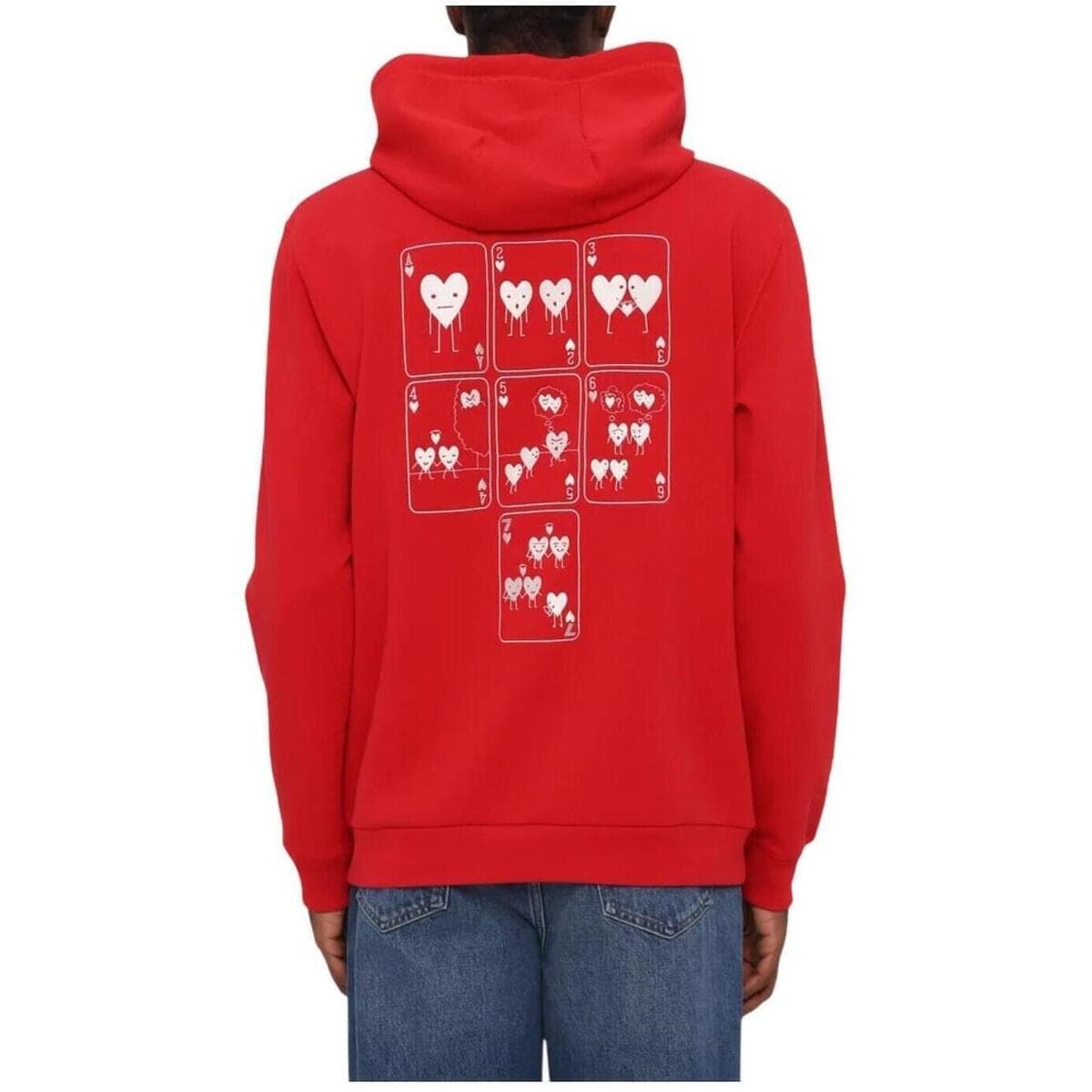 Men's Sweatshirts Emporio Armani Red