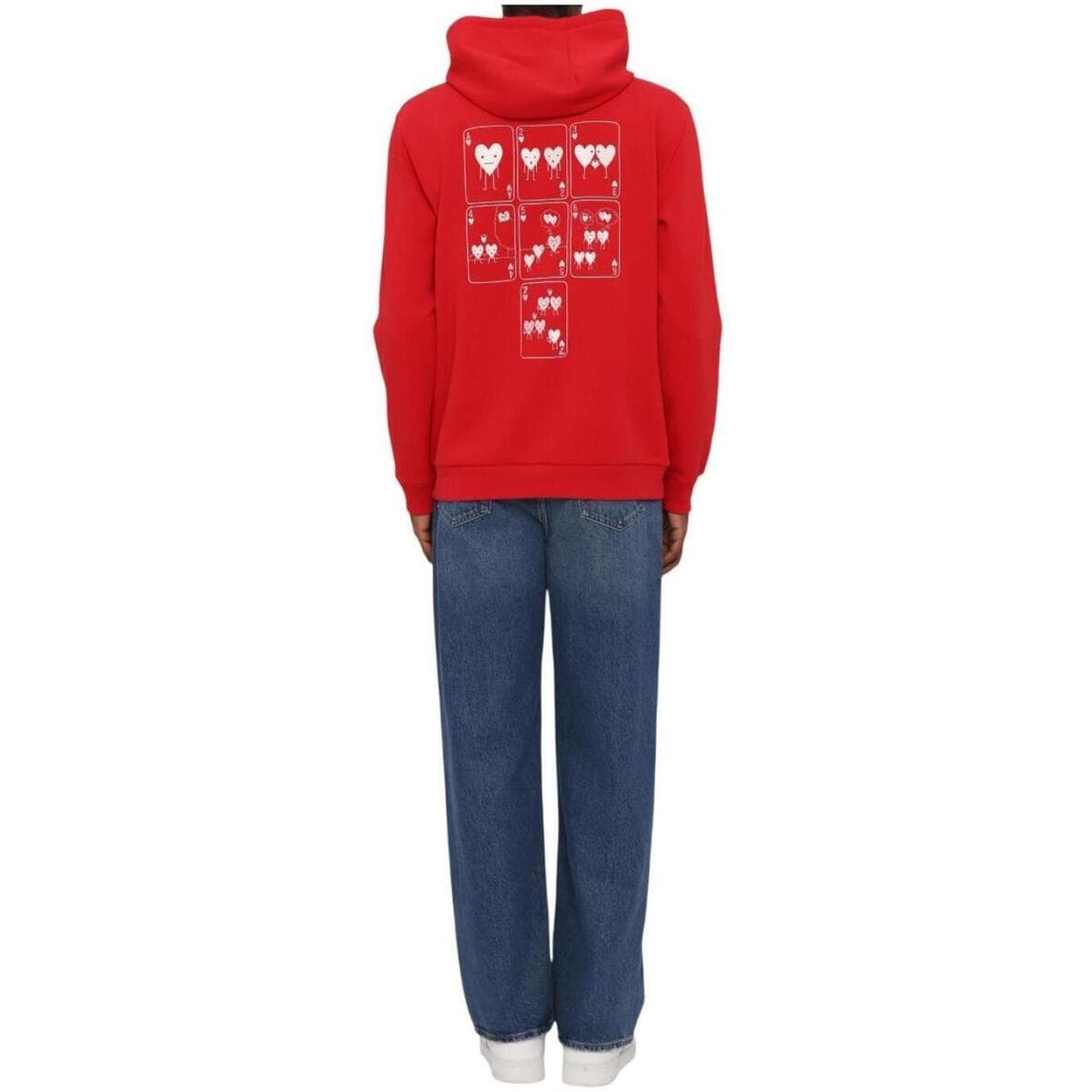 Men's Sweatshirts Emporio Armani Red