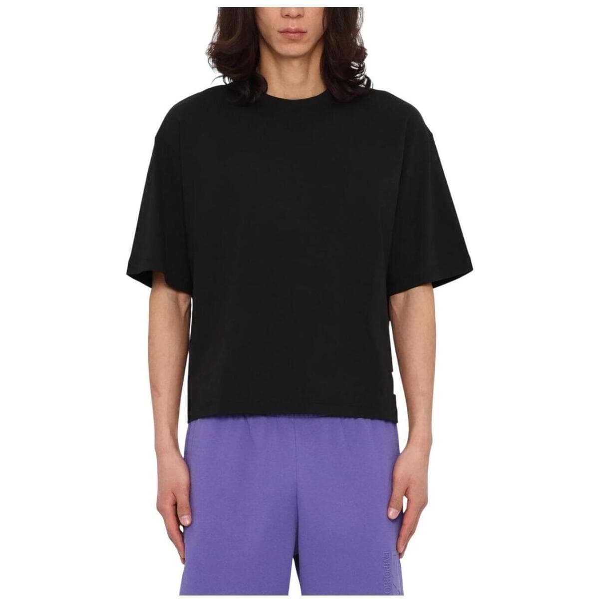 Women's T-Shirts Emporio Armani Black